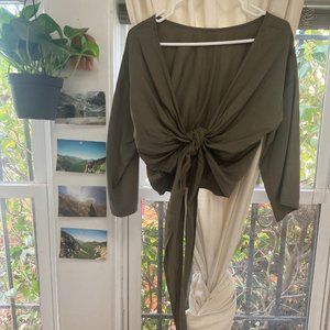 Hackwith Design House Wrap Top